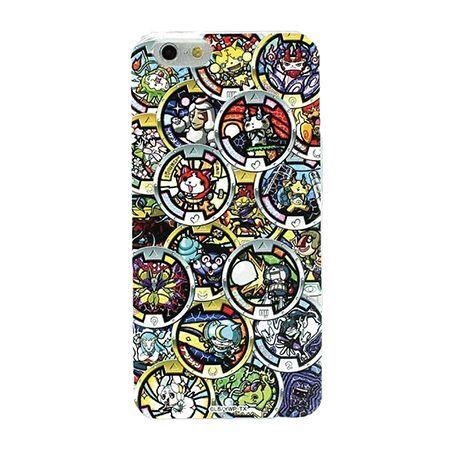 妖怪ウォッチ iPhone 6s / 6 対応 スマホケース YW-13C / メダル柄
