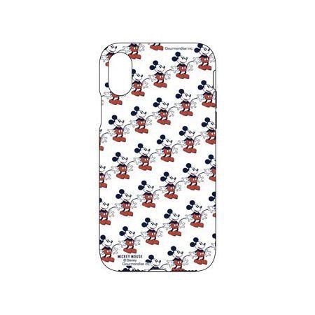 ディズニー iPhone X 対応 ソフトケース DN-467A / ミッキーマウス