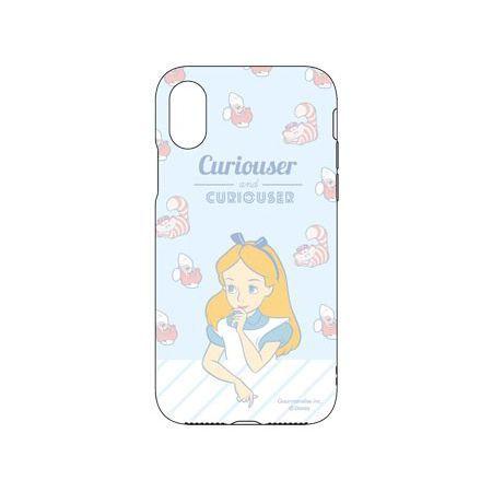 ディズニー iPhone X 対応 ソフトケース DN-467B / アリス