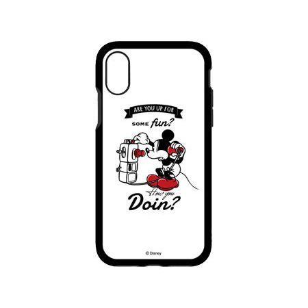 ディズニー IIIIfi+ イーフィット iPhone X 対応 ケース DN-468A / ミッキ...