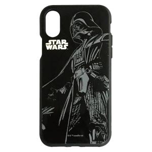 STAR WARS スター・ウォーズ IIIIfi+ イーフィット iPhone XS / X 対応 ケース STW-81B / ダース・ベイダー