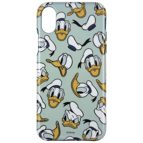 ディズニー レトロスタンダード iPhone X 対応 ソフトケース DN-472C / ドナルドダ...