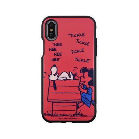 ピーナッツ IIIIfi+ イーフィット iPhone X 対応 ケース SNG-200B / TI...