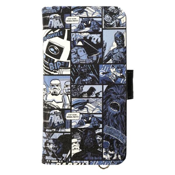 STAR WARS スター・ウォーズ マルチ対応 フリップカバー Mサイズ STW-92A / コミ...