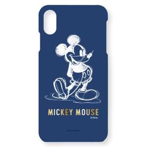 ディズニー iPhone XS Max 対応 ハードケース DN-557A / ミッキーマウス