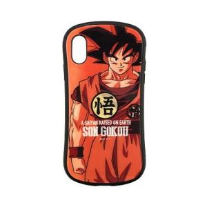 ドラゴンボール iPhoneXR対応ハイブリッドガラスケース DB-48A / 孫悟空