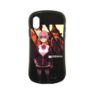 SSSS.GRIDMAN iPhoneXS/X対応 ハイブリッドガラスケース GRID-02B / ...