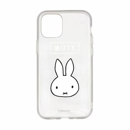 ミッフィー　IIIIfit Clear iPhone12 mini対応ケース MF-108BK / ...