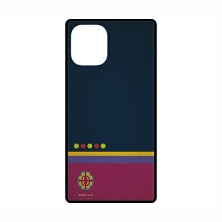 鬼滅の刃 iPhone12 mini対応 スクエアガラスケース KMY-28H / 宇髄天元（うずい...