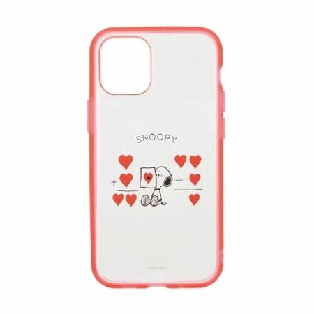 ピーナッツ　IIIIfit Clear iPhone12 mini対応 ケース SNG-510C /...
