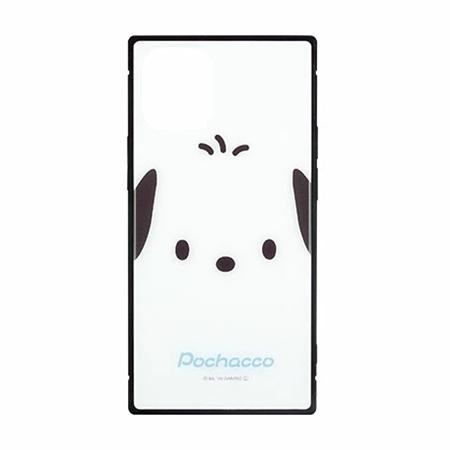 サンリオキャラクターズ　iPhone12 mini対応 スクエアガラスケース SANG-71PC /...
