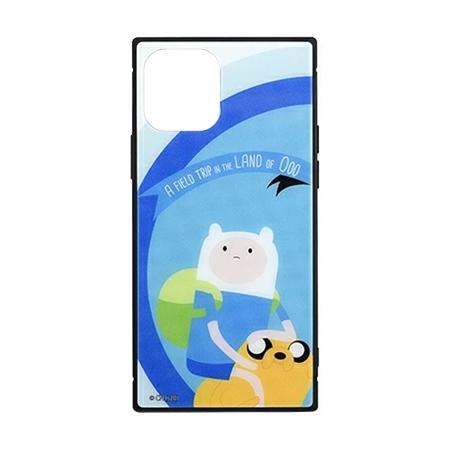 アドベンチャー・タイム iPhone12/12 Pro対応 スクエアガラスケース ADT-33B /...