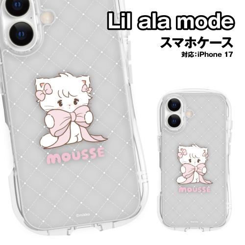 送料無料 Lil ala mode iPhone17対応 クリスタルクリアケース LAM-01A /...