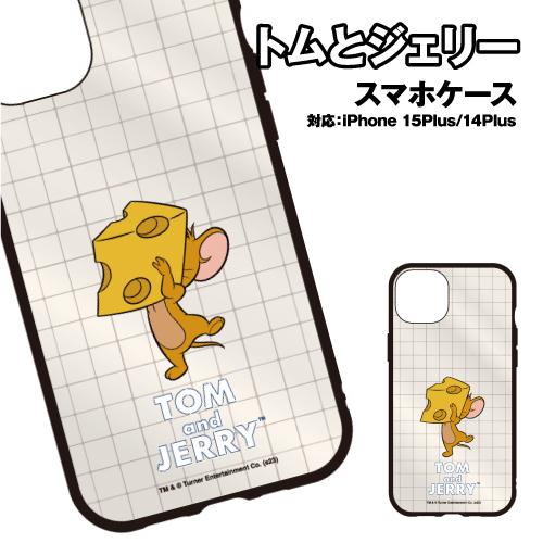 トムとジェリー IIIIfit Clear iPhone15Plus/14Plus対応ケース TMJ...