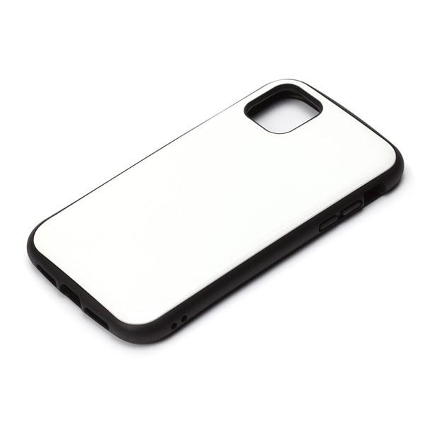 iPhone 11 Pro Max 対応ハイブリッドタフケース PG-19CPT02WH / ホワイ...