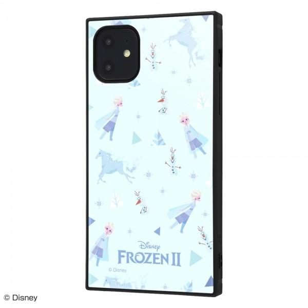 ディズニーiPhone 11対応耐衝撃ハイブリッドケース KAKU / 『アナと雪の女王2/総柄』_...