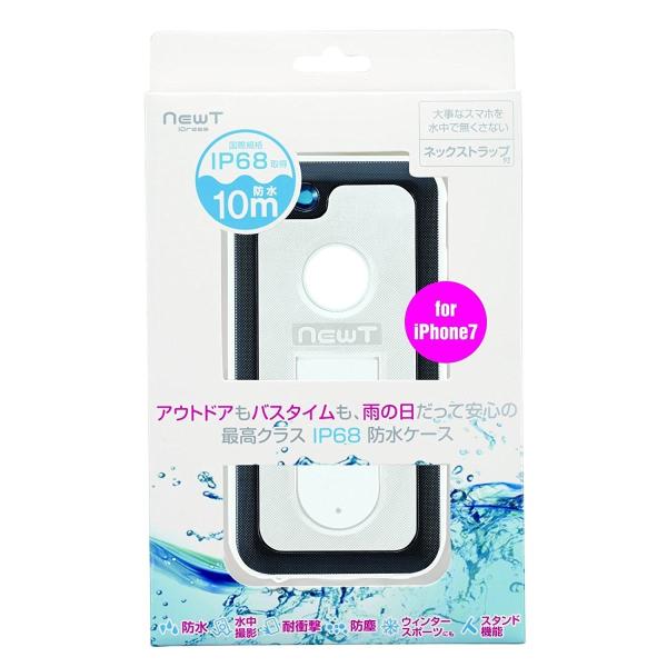 iPhone SE2 2020 第2世代 8 / 7 対応 iDress newT 衝撃吸収 防水ス...