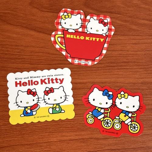 サンリオ／ハローキティ ステッカー3枚セット アクティブハローキティ SRNY-032 / B