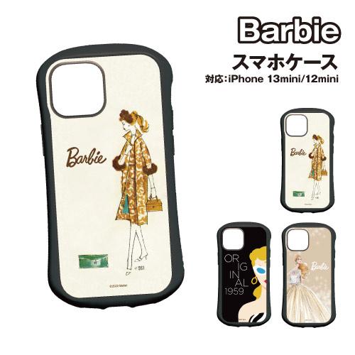 Barbie iPhone13mini/12mini対応ハイブリッドガラスケース BAR-24 / ...