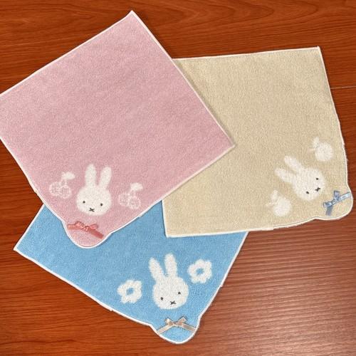 MIFFY/ミッフィー スカラップミニタオル DBM-3259-61 /ピンク イエロー ブルー リ...