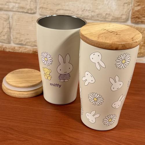 送料無料 MIFFY/ミッフィー 木蓋付きタンブラー DBM-3440-1 / ピスタチオ(グリーン...