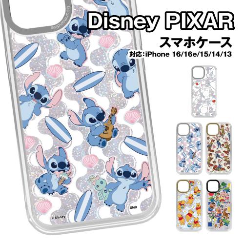 送料無料 ディズニー Camera Frame iPhone 16/16e/15/14/13対応ケー...