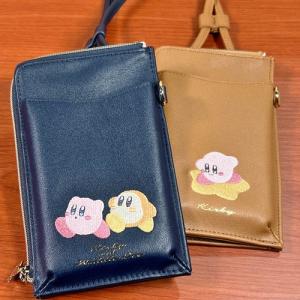 星のカービィ スマホショルダーポーチ HKB-066-7 /ネイビー