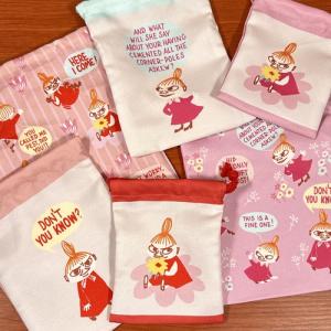 ムーミン 巾着 リトルミイ フラワーの買取情報