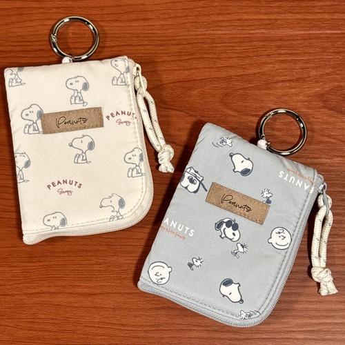 送料無料 ピーナッツ/スヌーピー デイリーパスケース くすみカラー Dusky palette SP...