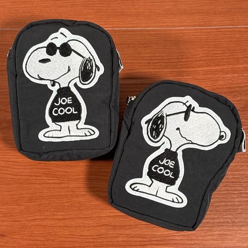 送料無料 ピーナッツ/スヌーピー ダイカットポーチ／モノトーン ジョー・クール SPIK-447-8...