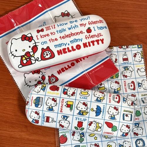 サンリオ／ハローキティ メガネケース アクティブハローキティ SRNY-025-6 /レッド ブルー