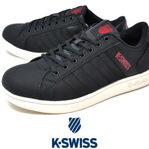 メンズ スニーカー ローカット コートスニーカー ケースイス K-SWISS KS 300RS ブラック 黒 シューズ 靴｜rio-footwear