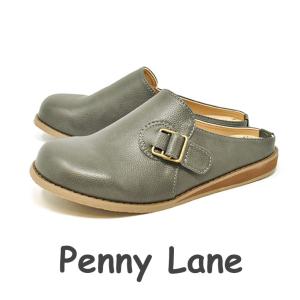 レディース サボ サンダル 1196 グレー クロッグ カジュアル スリッポン Penny Lane ペニーレーン｜rio-footwear