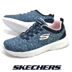 レディース スケッチャーズ SKECHERS 12965 GYMN ネイビー/ピンク DYNAMIGHT 2.0- IN A FLASH スリッポン ローカット スニーカー｜rio-footwear