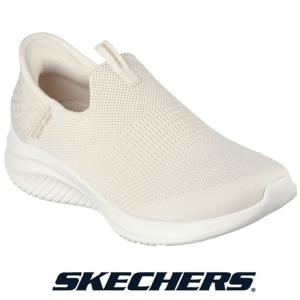 スケッチャーズ スリッポン スニーカー SKECHERS SLIP-INS 149708 NAT ナチュラル レディース スリップインズ ハンズフリー ULTRA FLEX 3.0-COZY STREAK｜rio-footwear