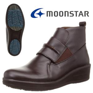 レディース 冬靴 ムーンスター スポルス 防水 スノーブーツ 7576 WSR