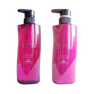 シャンプー　グランドリンケージ ヴェロアリュクス シャンプー 500mL + トリートメント 500g セット【ミルボン】｜riobeaute