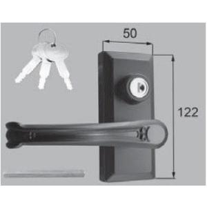 LIXIL 98AAB1361 新日軽エクステリア部品 車庫用門 引戸 引戸用錠関連部品：ND 型錠...