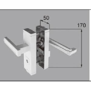 LIXIL C8AAB0131 新日軽 門扉 錠・ハンドル部品 ［G型錠］掛け側 （片開き用） アン...