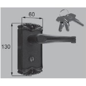 LIXIL C8AAB0186 新日軽エクステリア部品 門扉 錠・ハンドル部品 S型錠：S型錠外部化...