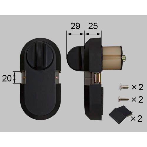 LIXIL QDET903AR トステム 電動サムターンセット（Ｒ）ＤＴ５８／６０（ユーシン箱錠用）...