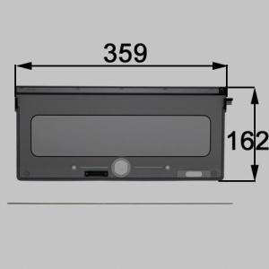 ＴＯＥＸ 門まわり ポストサイン 裏フタ（Ｕ・Ｎ・Ｓ型１Ｂ用） GRY UPE01020A｜riode