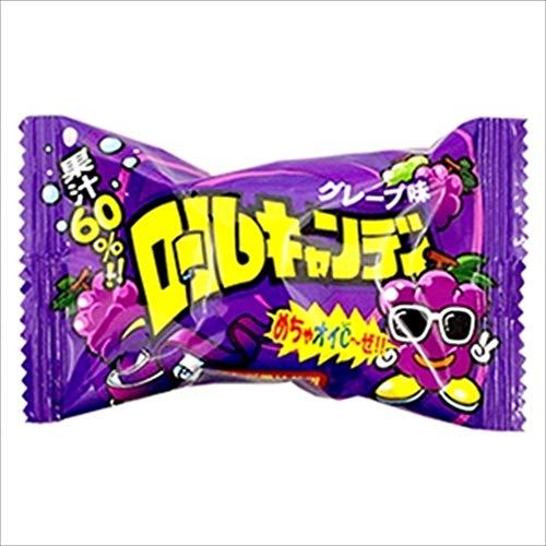 ロールキャンディ　グレープ味　24袋　やおきん　紫飴　ストロベリー　韓国　asmr　青リンゴ　美味し...