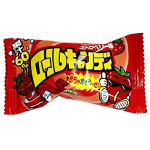 ロールキャンディ ストロベリー味 18コ入り やおきん 韓国 アメリカ asmr 青リンゴ 美味しい...