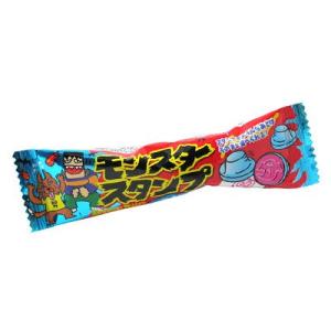 モンスタースタンプ サイダーあじ 50個 やおきん　ハンコ型　サイダー　コーラ　グレープ　ホラー　イ...