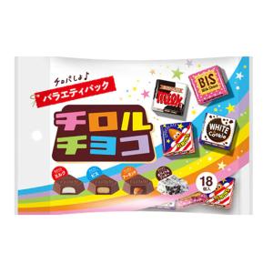 チロルチョコ チロルチョコ〈バラエティパック〉 18個 10コ入り 2025