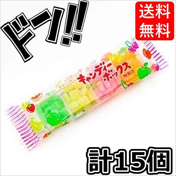 キャンディボックス 27g ×15個 共親製菓 餅あめ4色アソート つまようじ 駄菓子 キャンディ ...
