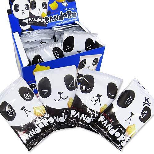 パンダロー（24個入）駄菓子 ぱんだろー お菓子 ビスケット クッキー おやつ やおきん PANDA...