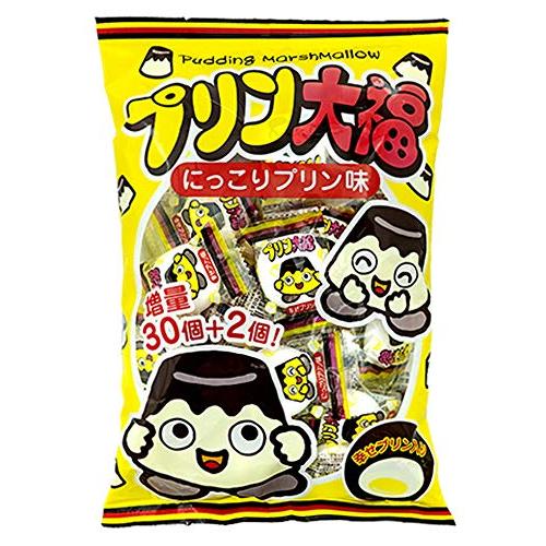 袋入りプリン大福（1袋は 30個入＋2個増量中）　景品　プレゼント　イベント　お配り用　チョコ　マシ...