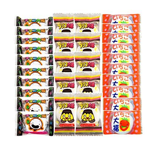 やおきん チョコ大福 プリン大福 いちご大福 3種類×10個 合計30個セット